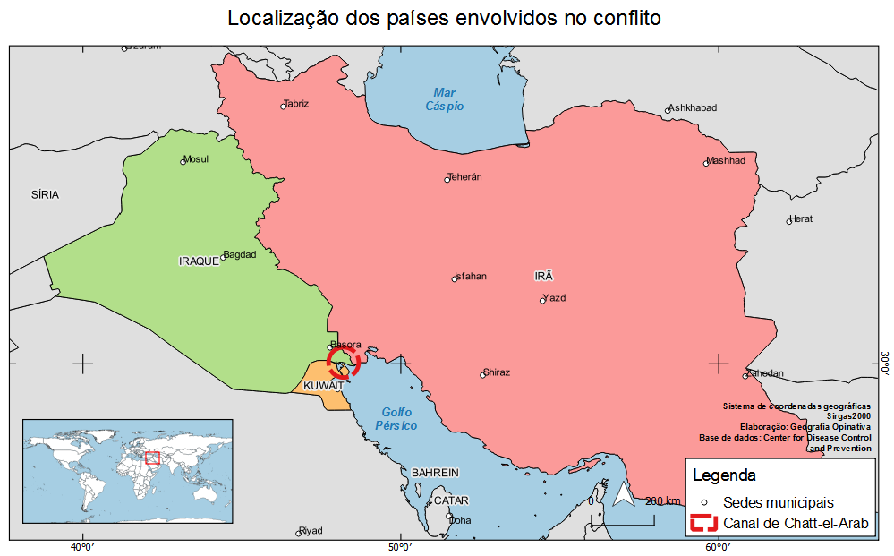 O Conflito Ir\u00e3-Iraque e as Guerras do Golfo \u2013 Geografia Opinativa